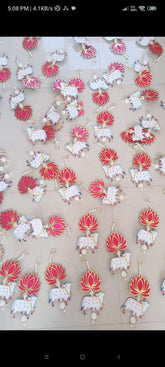 Lotus Hangings for Decoration Floral Wall Hangings for Temple, Diwali Decor Hanging, Diwali Gift Decor, Wedding and All Festival Decor